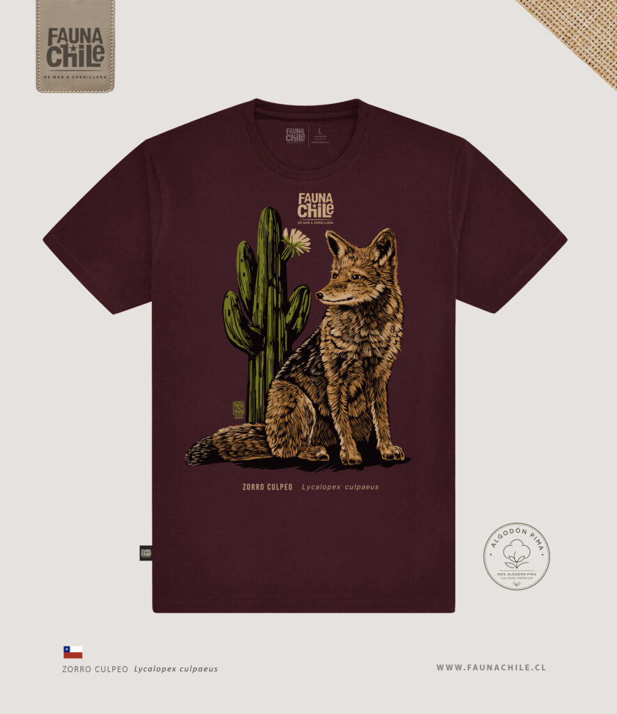 Polera Zorro culpeo