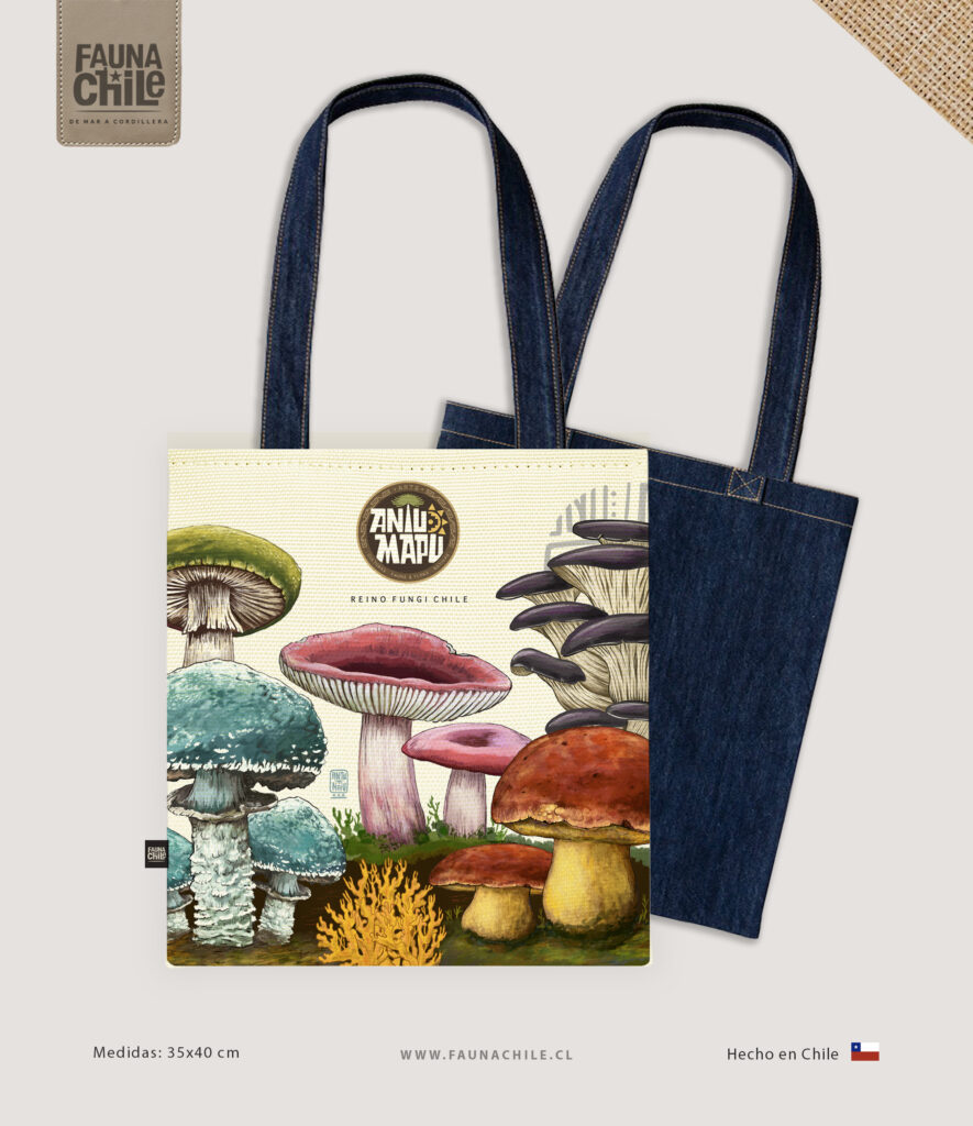 Bolso Reino Fungi Chile