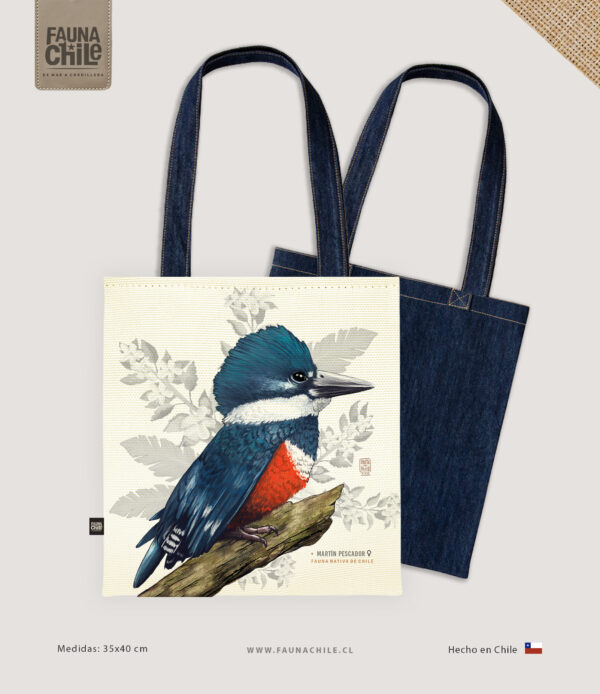 Bolso Martín pescador hembra