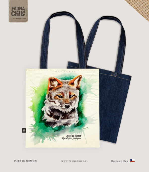 Bolso Zorro chilote